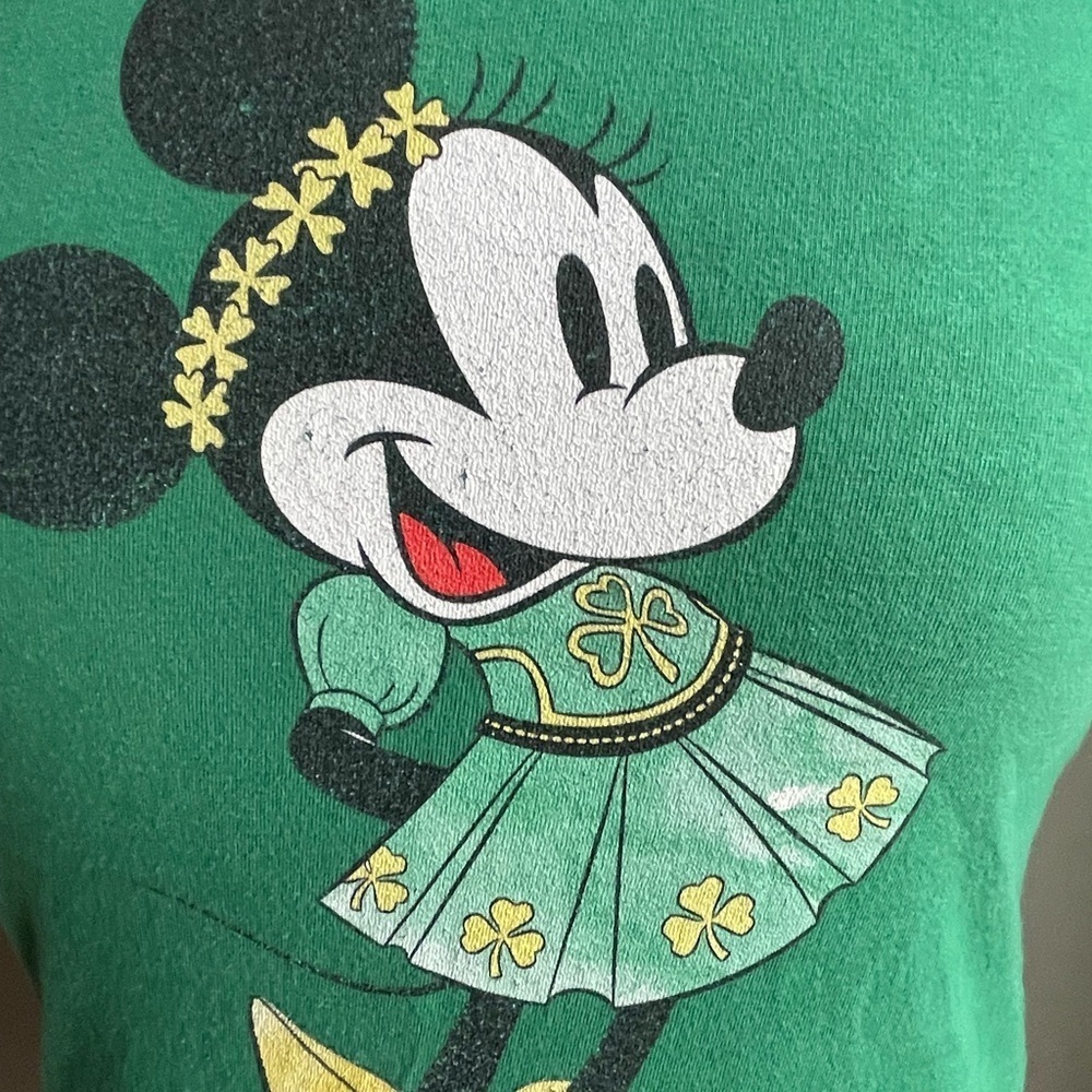 🍀🍀Disney Minnie Mouse St. Patrick’s T-Shirt🍀🍀 - Picture 3 of 5